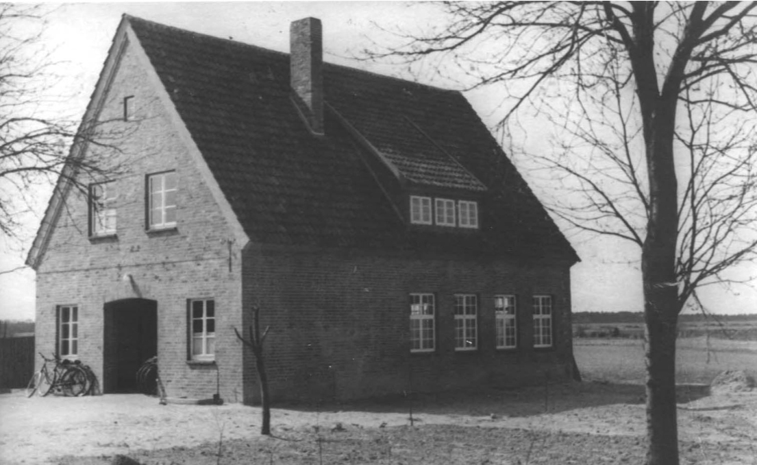 Das erste Wohn- und Firmengebäude Mitte der 50er Jahre