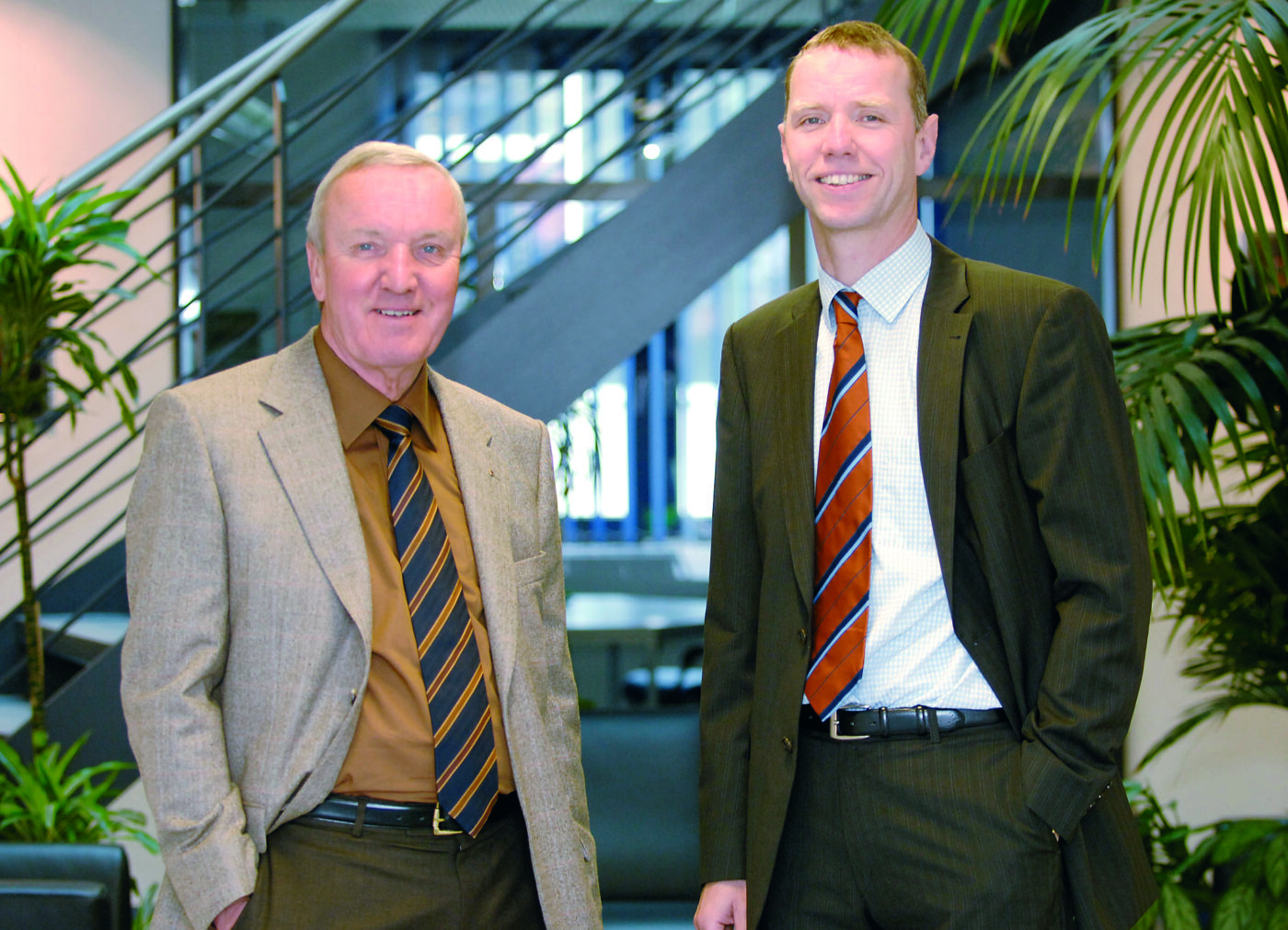 Herr Schumacher und Herr von der Assen