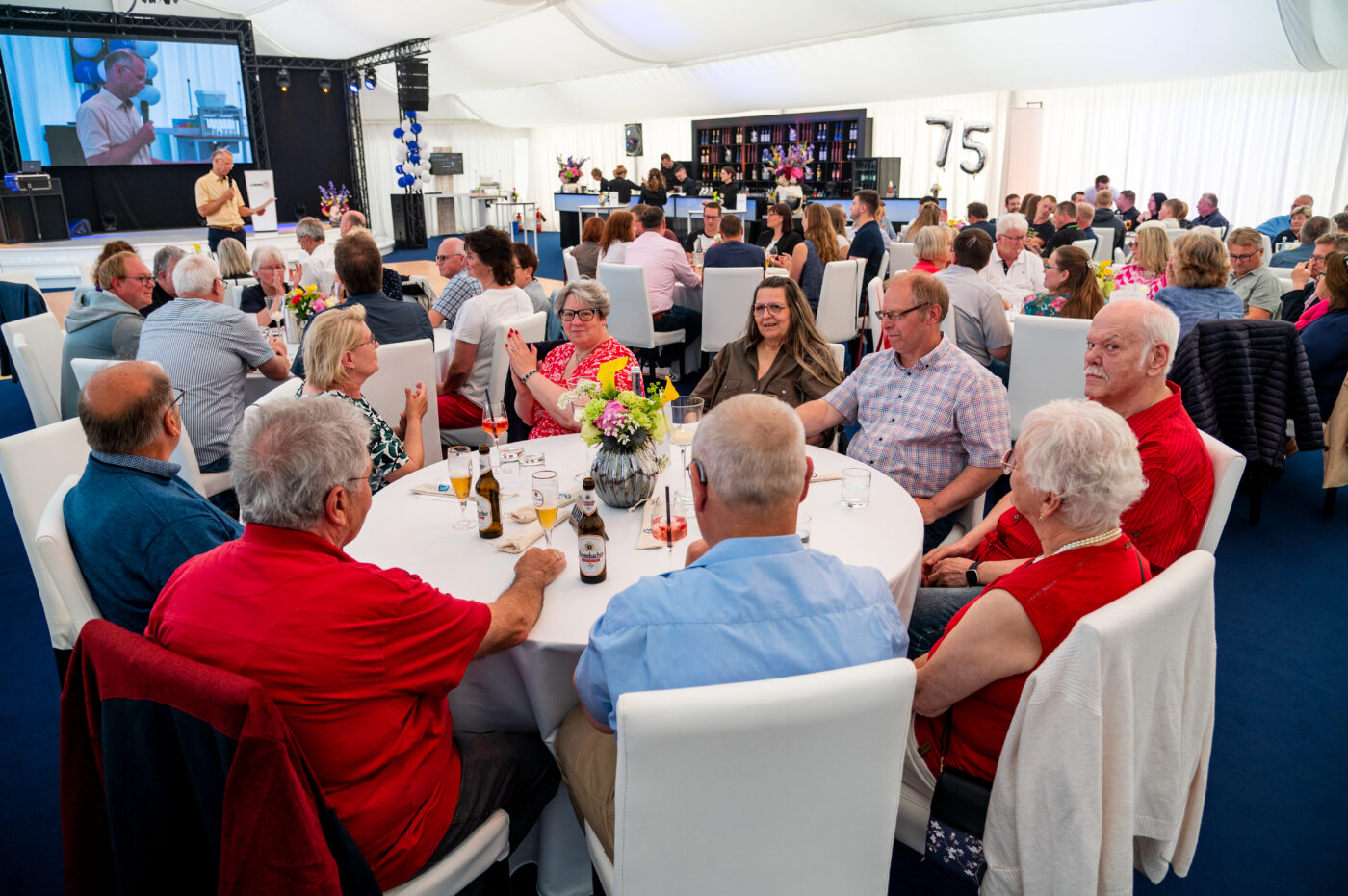 Bild von der Jubiläumsfeier bei Lubing